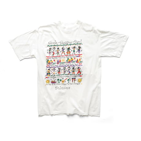 Bahamas / Vintage, Souvenir S/S Tee "Rasta Reggae Beat"