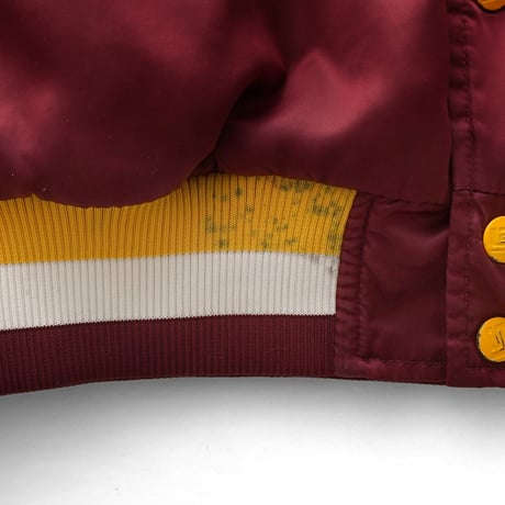 NIKE / Satin Varsity Jacket "Lebron, Christ the King"