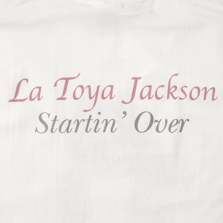 La Toya Jackson / Vintage, Startin' Over S/S Tee