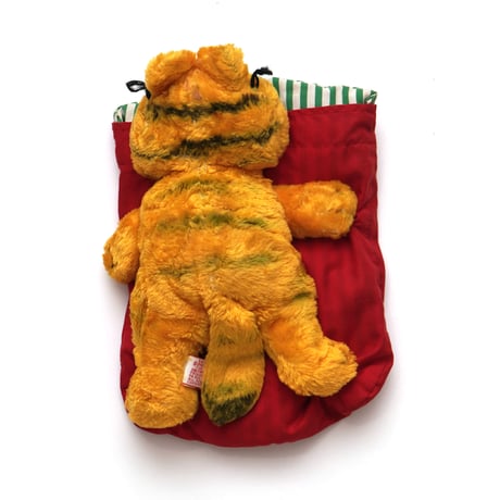 Garfield / Vintage, Plush Toy "Sleeping on pillow"