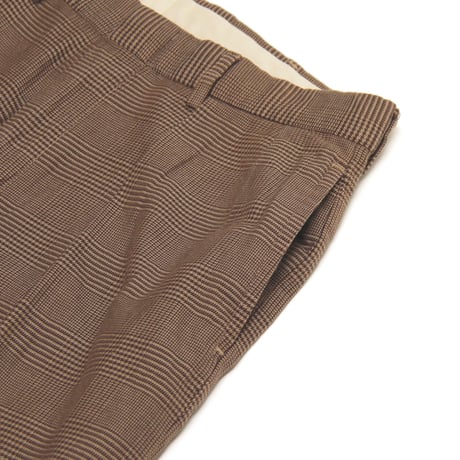 Polo Ralph Lauren / Vintage, Glen Plaid Linen Slacks W : 32 × L : 30