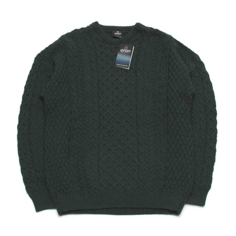 Aran Woolen Mills / Fisherman Knit Crewneck Sweater