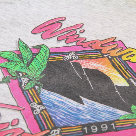 Ironman Triathlon / Vintage, Oahu Hawaii 1991 L/S Tee