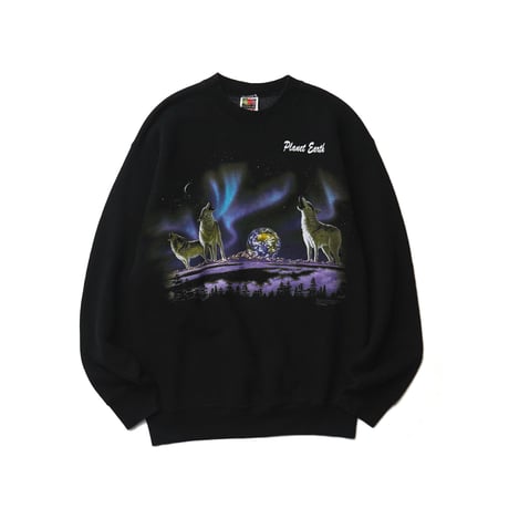 Schim Schimmel / Vintage, Earth Song Crewneck Sweatshirt