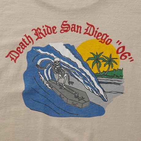 Death Ride San Diego / Skull Surfboarding 2006 S/S Tee