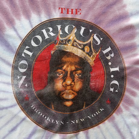 The Notorious B.I.G / Brooklyn New York Tie-Dye S/S Tee