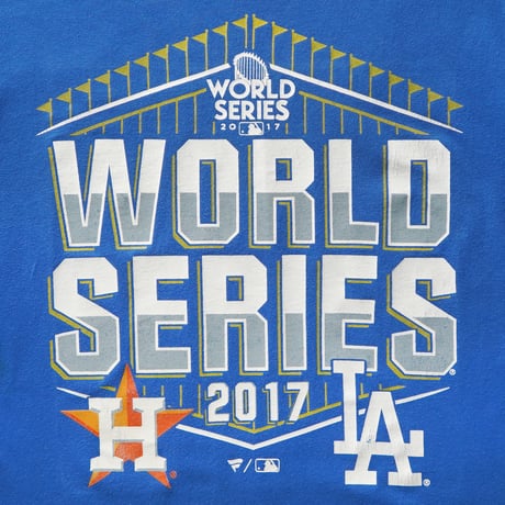 Houston Astros × Los Angeles Dodgers / World Series 2017 S/S Tee