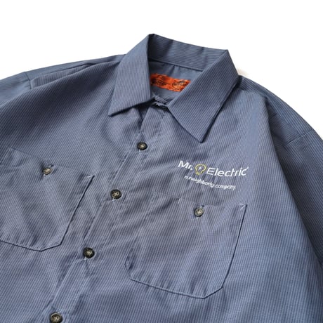 Mr. Electric / Staff Work Micro Plaid L/S Shirt