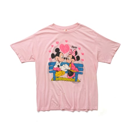 Disney / Vintage, Walt Disney World Florida S/S Tee "Mickey & Minnie Mouse"