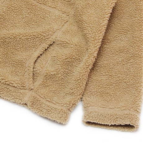 Boa Sherpa Hooded Zip Up Jacket