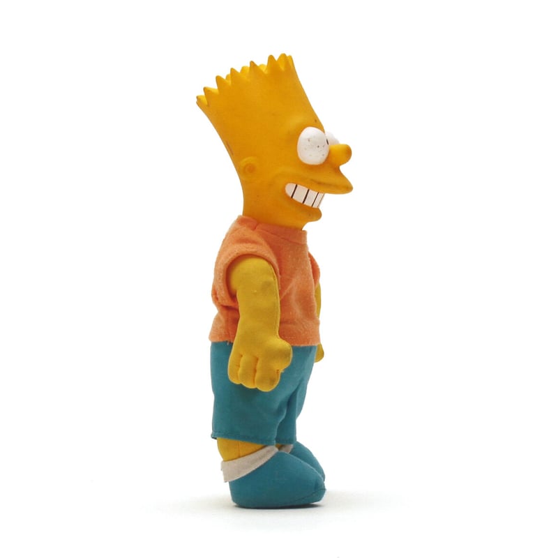 The Simpsons / Bart Simpson Plush Doll, ©1990 O