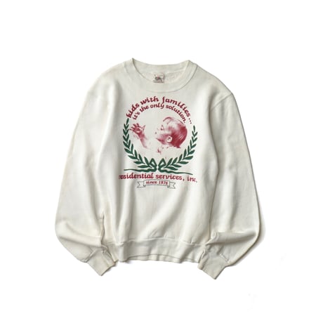 Residential Services, Inc / Vintage, Crewneck Sweatshirt