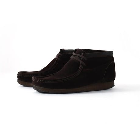 Clarks / Wallabee Boot (Suede, Dark Brown)