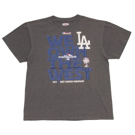 Los Angeles Dodgers / 2013 Post Season West Division S/S Tee (Majestic)