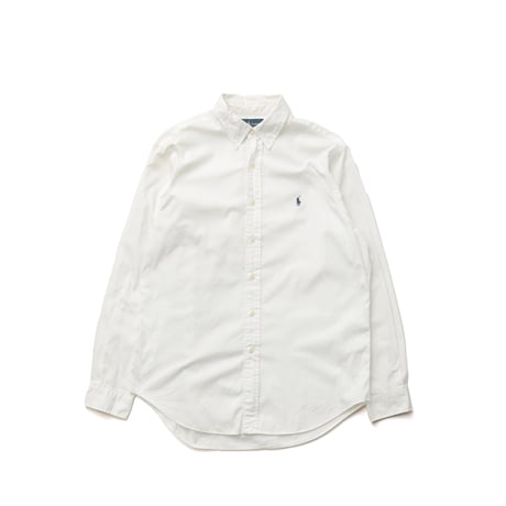 Ralph Lauren / Vintage, Cotton Twill B.D L/S Shirt "Classic Fit"