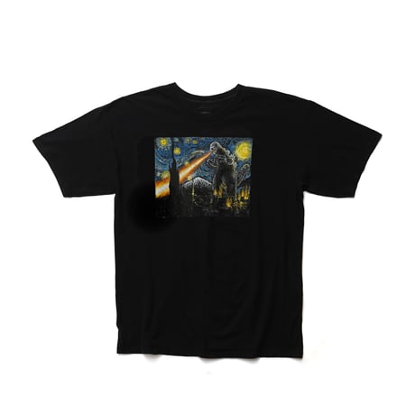Godzilla / Starry Night S/S Tee