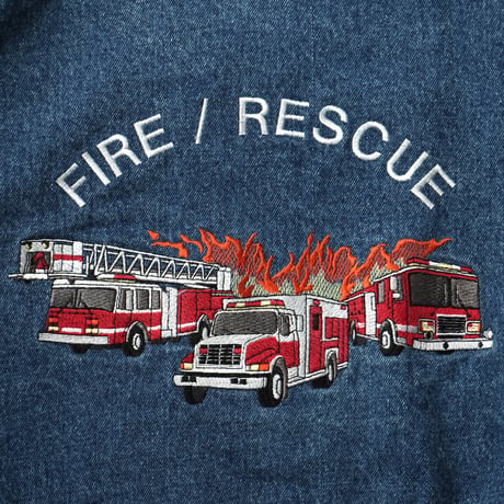 Fire Rescue / Vintage, Varsity Jacket