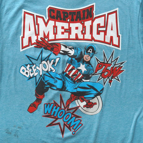 Captain America / Retro Comic S/S Tee
