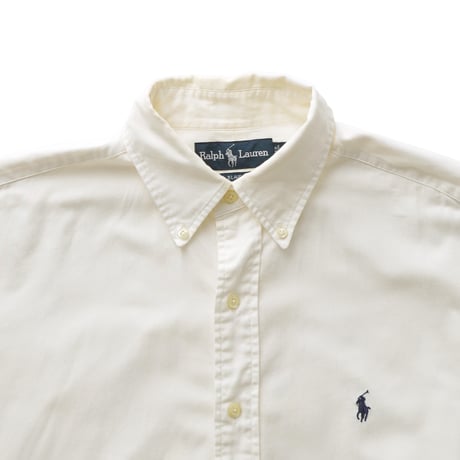 Ralph Lauren / Vintage, Cotton Twill B.D L/S Shirt "Blaire"