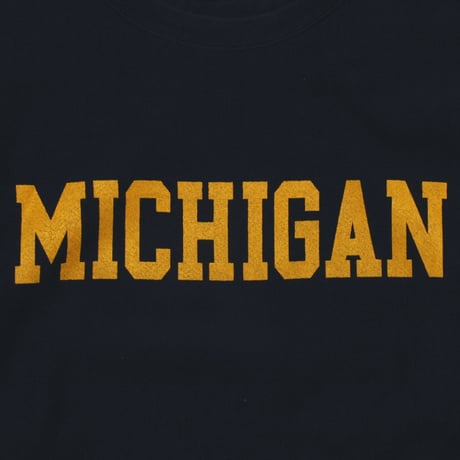 Champion / 00's Vintage, Reverse Weave Crewneck Sweatshirt "Michigan -UM-"