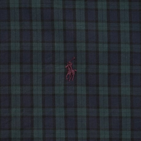 Ralph Lauren / Vintage, Two-Ply Cotton B.D. L/S Shirt "Blake"
