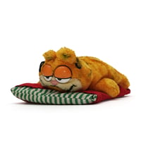 Garfield / Vintage, Plush Toy "Sleeping on pillow"