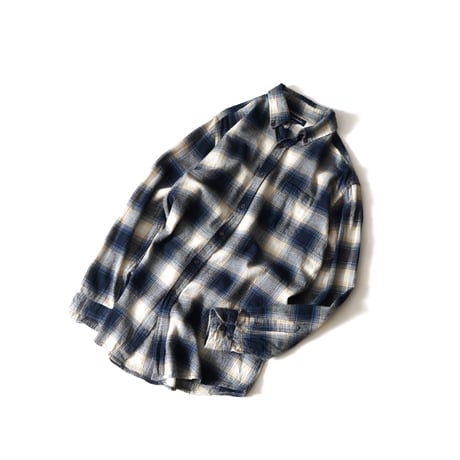 Craft & Barrow / Ombre Plaid Flannel L/S Shirt
