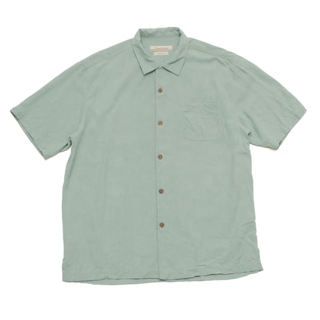Tommy Bahama / Open Collar Silk S/S Shirt