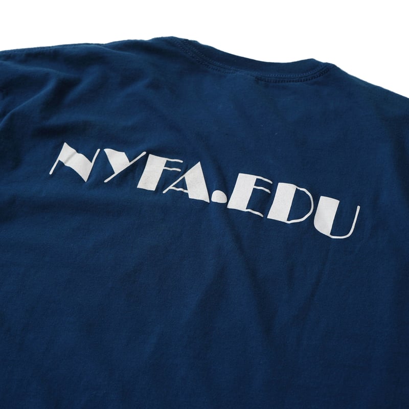 【THE ACADEMY NEW YORK】刺繍ロゴレギュラーシャツ New York Film Academy / NYFA. EDU S/S Tee | ティーレコ