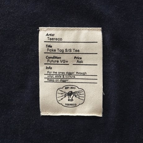 Teereco / Fake Tag S/S Tee