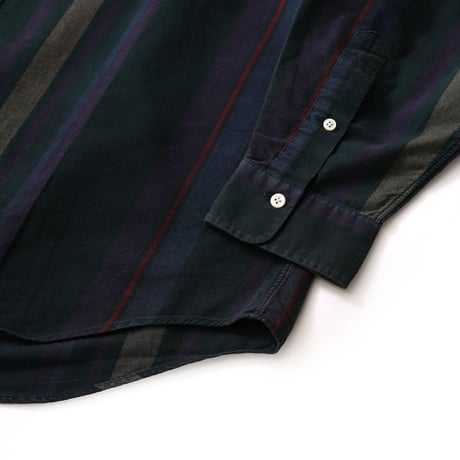 Ralph Lauren / Vintage, Striped B.D L/S Shirt