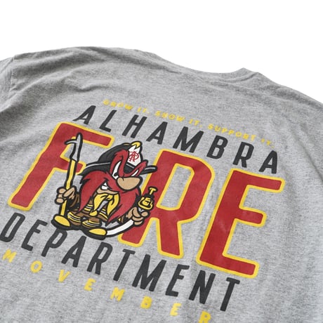 Alhambra Fire Department / Movember S/S Tee