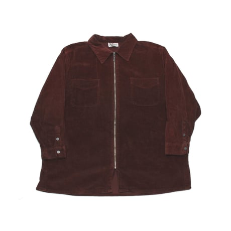 NY Jeans / 90's Vintage, Corduroy Full Zip Up L/S Shirt