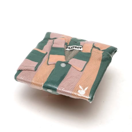 Playboy by PucSun / Striped Button Cardigan
