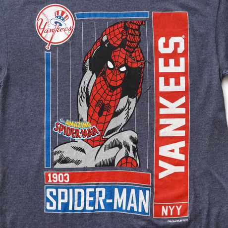 Spider-Man × New York Yankees / S/S Tee