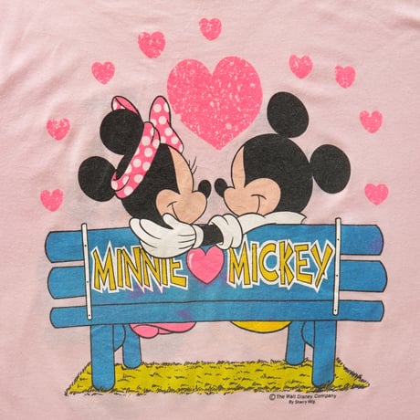 Disney / Vintage, Walt Disney World Florida S/S Tee "Mickey & Minnie Mouse"