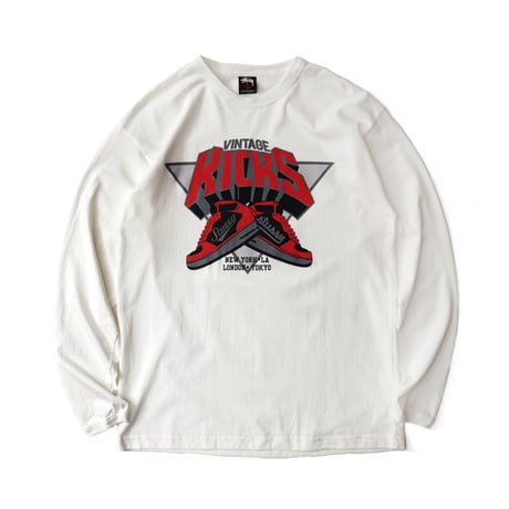 Stussy / Vintage, Vintage Kicks L/S Tee