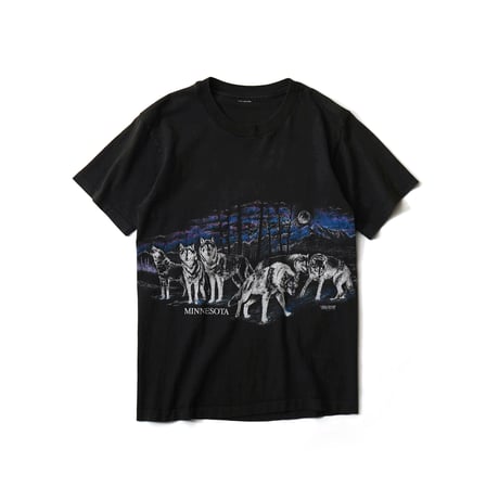 San Segal Sportswear / Vintage, Minnesota S/S Tee "Wolf"