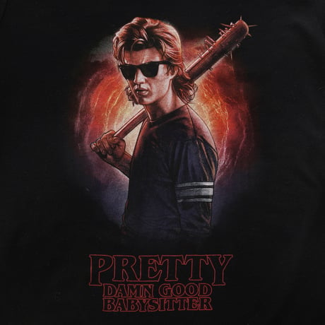STRANGER THINGS / Babysitter Steve Girl S/S Tee