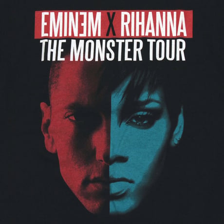 Eminem × Rihanna / 2014 The Monster Tour Bootleg S/S Tee
