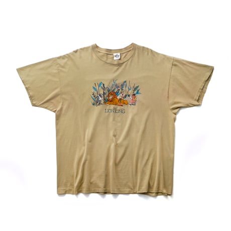 Lion King / Vintage, Embroidered Graphic S/S Tee