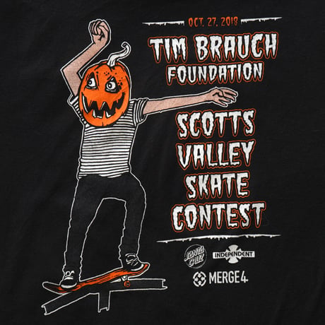 Tim Brauch Foundation / Scotts Valley Skate Contest 2018 S/S Tee