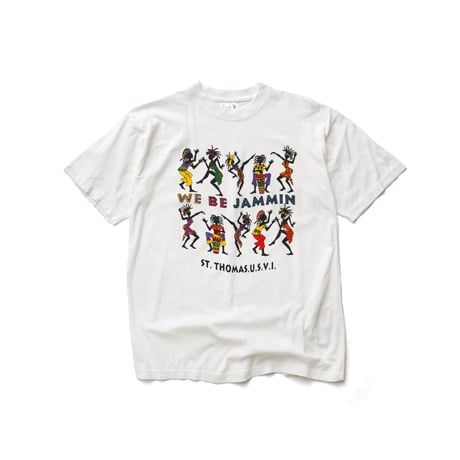 St. Thomas U.S.V.I / Vintage, Souvenir S/S Tee "We Be Jammin"