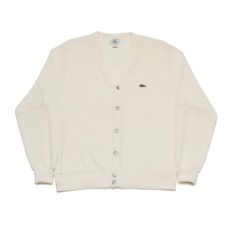 Lacoste / Vintage, Orlon Knit Cardigan