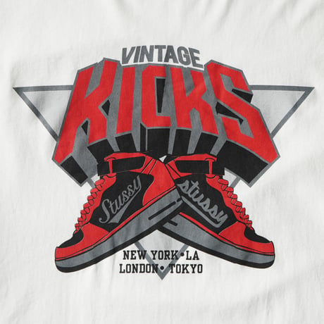 Stussy / Vintage, Vintage Kicks L/S Tee