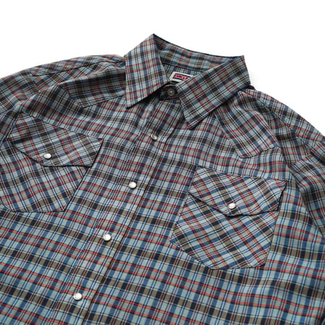 Big Mac / Vintage, Plaid Western L/S Shirt
