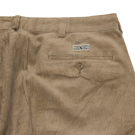 Polo Ralph Lauren / 90's Vintage, Polo Cords 2-Tuck Pant (Andrew) W : --