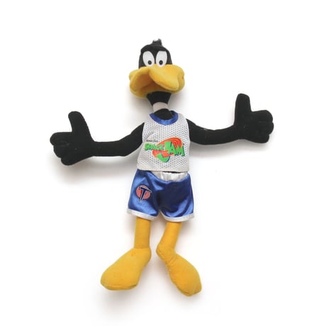 Warner Bros × McDonald / ©1996  "Space Jam, Daffy Duck" Plush Toy