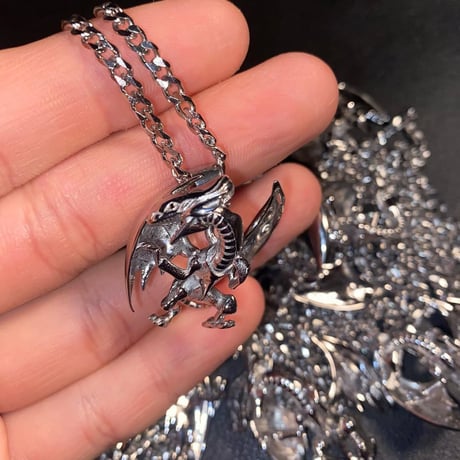 Ascension Industry / Blue Eyes White Dragon Necklace Top