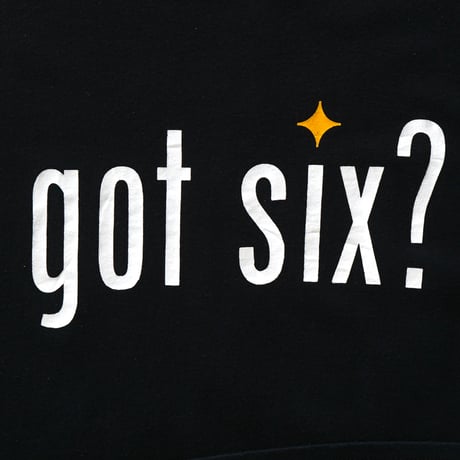 Pittsburgh Steelers / "got six?" Super Bowl XLIII S/S Tee